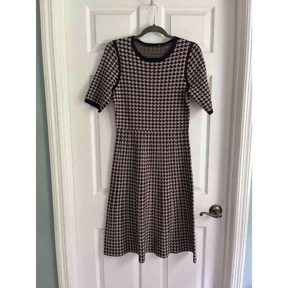 Ann Taylor Dress Houndstooth